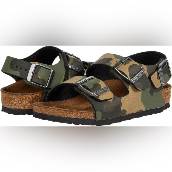 Birkenstock Other - Birkenstock Milano Camo Khaki Sandals